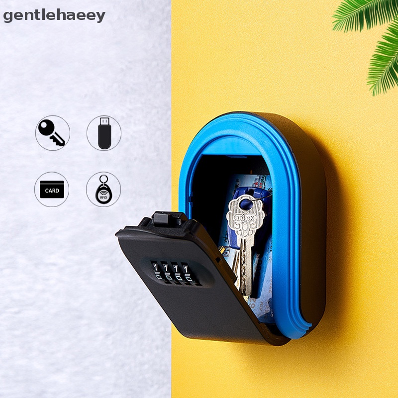 Hộp Đựng Chìa Khóa Gắn Tường Có Mật Khẩu 4 Chữ Số