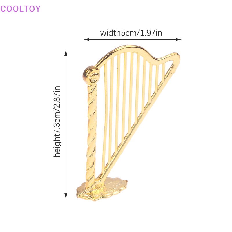 Mô Hình Nhạc Cụ COOLTOY Mini Cho Nhà Búp Bê