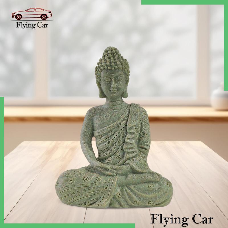 Mô Hình Tượng Phật Bằng Nhựa Resin Để Bàn Trang Trí Văn Phòng / Làm Việc 2