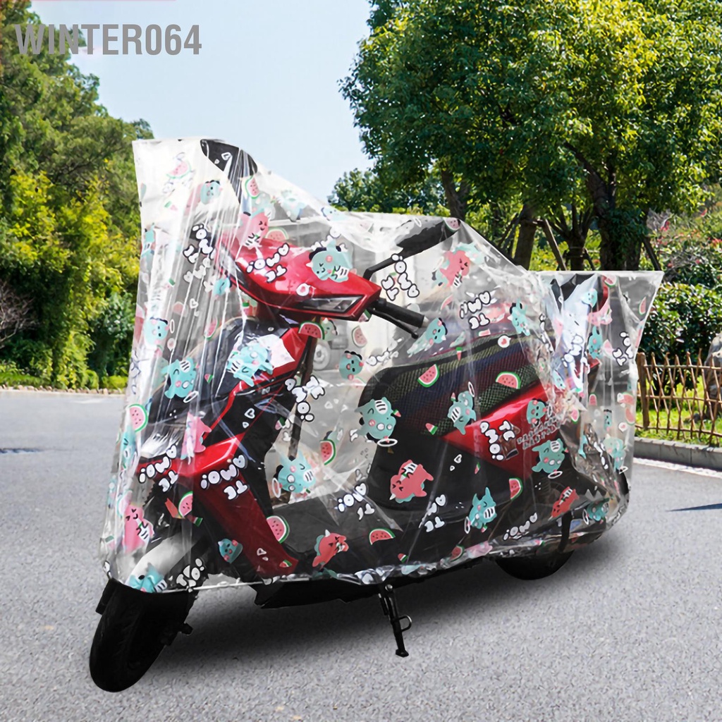 Winter064 Xe Điện Che Mưa Tuyết Nắng Chống Bụi Thấm Thời Tiết Cho Đạp Máy