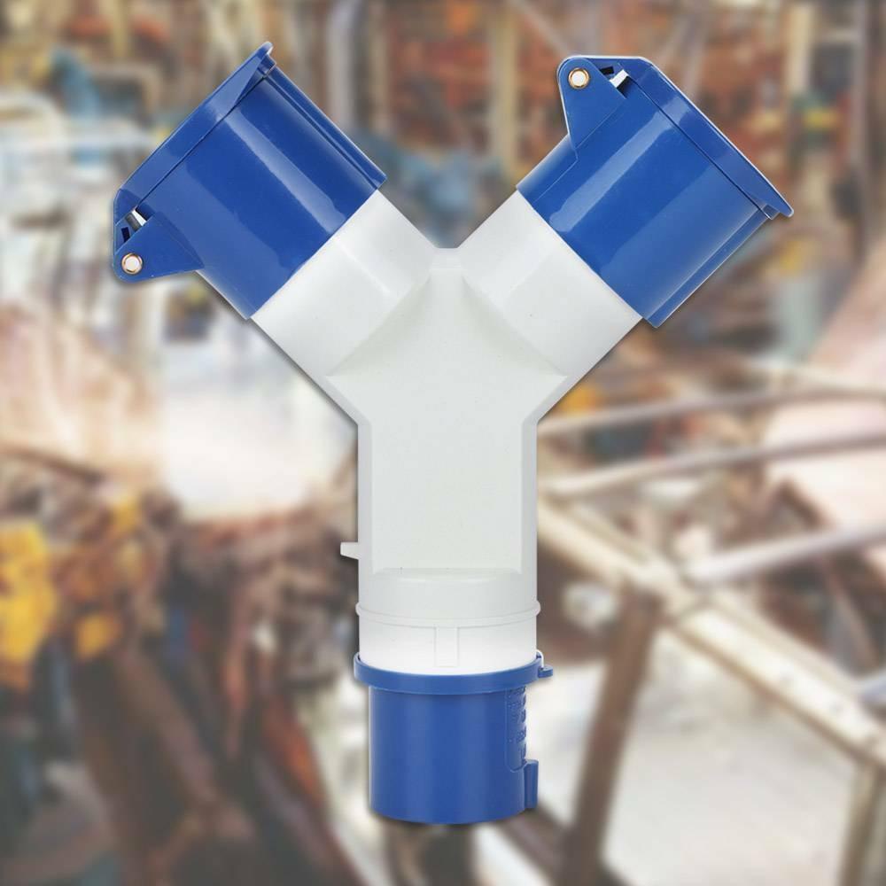 Đầu Nối Dây Cáp Chữ Y Một Trong Hai 16A 3 Lõi Tiện Dụng