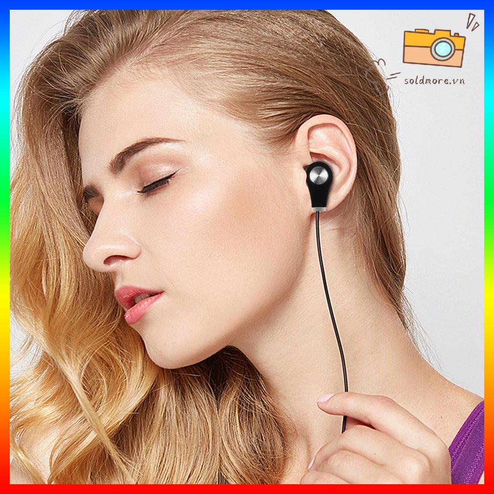 Tai nghe siêu nhẹ 3,5m màu đen