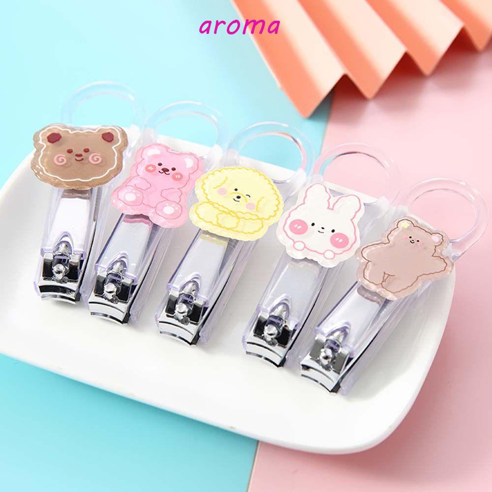 Kềm Cắt Móng Tay Trong Suốt Bằng Thép Không Gỉ|Dụng Cụ Cắt Móng Tay Nhỏ Xinh Tiện Dụng