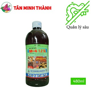 Dầu mối M-4 Vipesco 1.2SL quản lý mối trong bảo quản gỗ công nghiệp, gỗ cây lâu năm