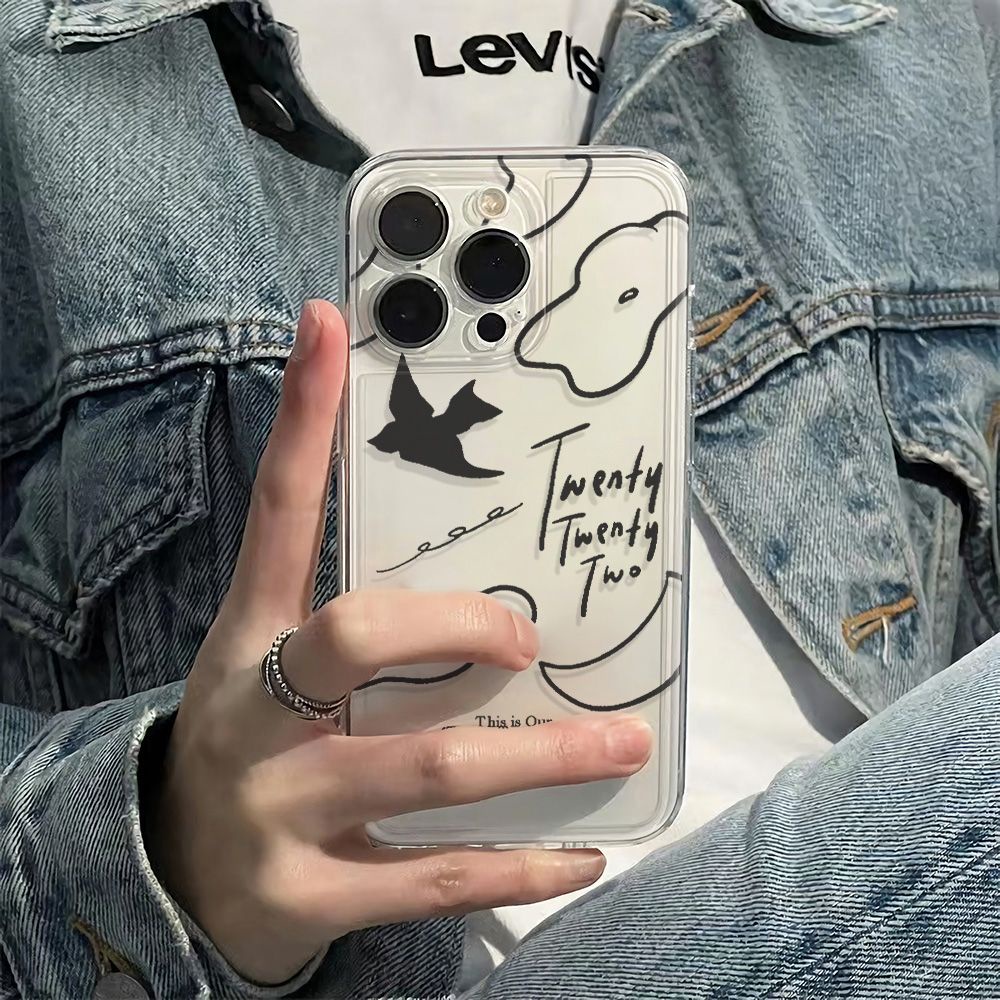 ✅Ốp Điện Thoại Mềm Chống Sốc Phong Cách Đơn Giản Cho Apple Iphone Max78 12 13 11 14pro6ins KLY8