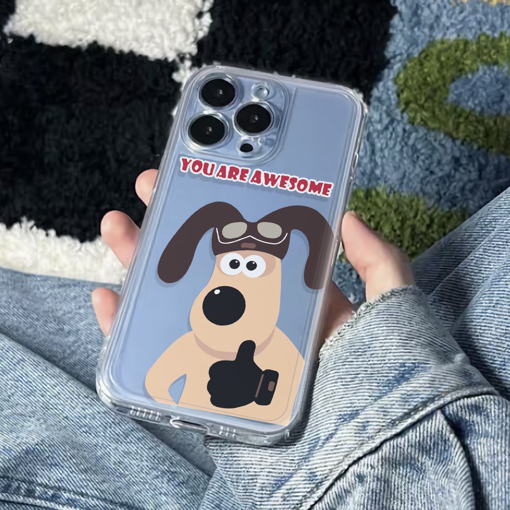 ✅Ốp Điện Thoại Mềm Chống Sốc In Hình Chú Chó Bay Đơn Giản Cho Iphone 11iPhone1214pro 6In 1378 533G