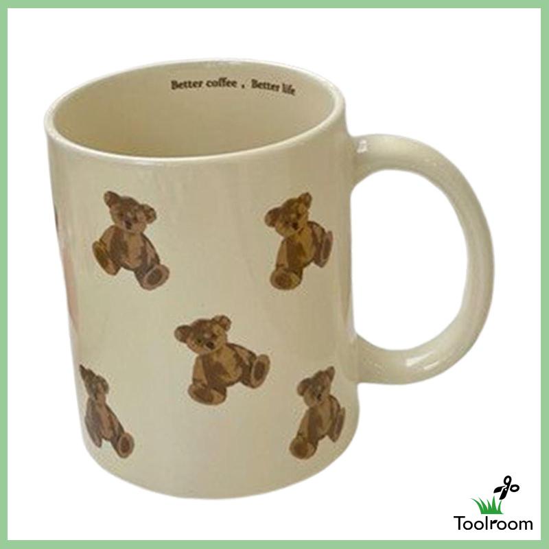 Cốc Sứ Uống Trà Có Tay Cầm Tiện Dụng Cho Nhà Bếp