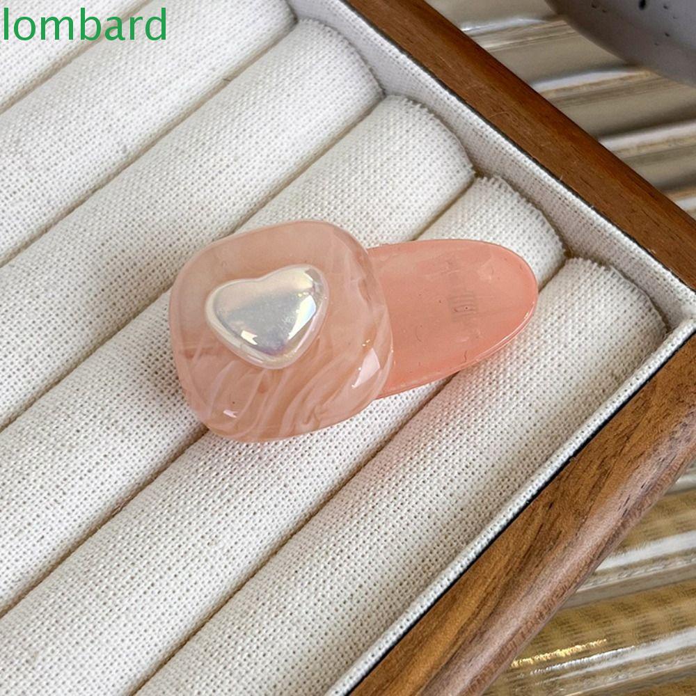 Kẹp Tóc Y2k Resin Phong Cách Hàn Quốc Ngọt Ngào Thời Trang Cho Nữ