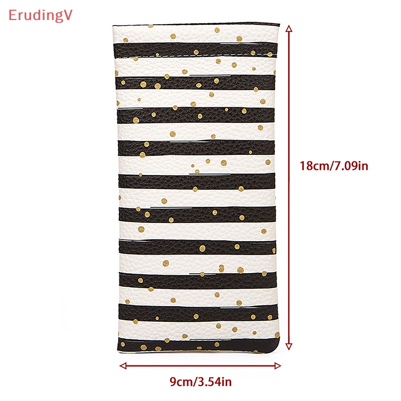 Túi Da PU Đựng Mắt Kính Mở Tự Động Chống Trầy Chống Mòn