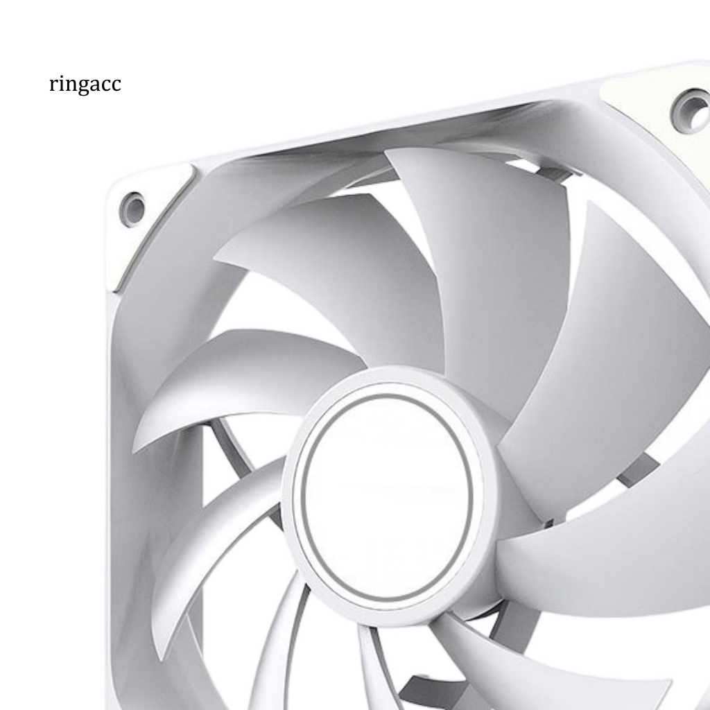 Quạt Tản Nhiệt 12cm PWM 4Pin 1800RPM 9 Cánh Ít Tiếng Ồn Tiện Dụng Cho Máy Tính Văn Phòng