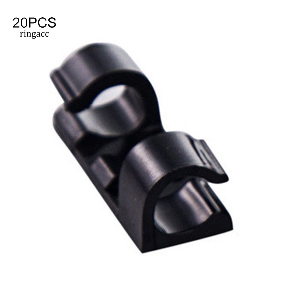 Set 20 Kẹp Cố Định Dây Cáp Tự Dính Tiện Lợi