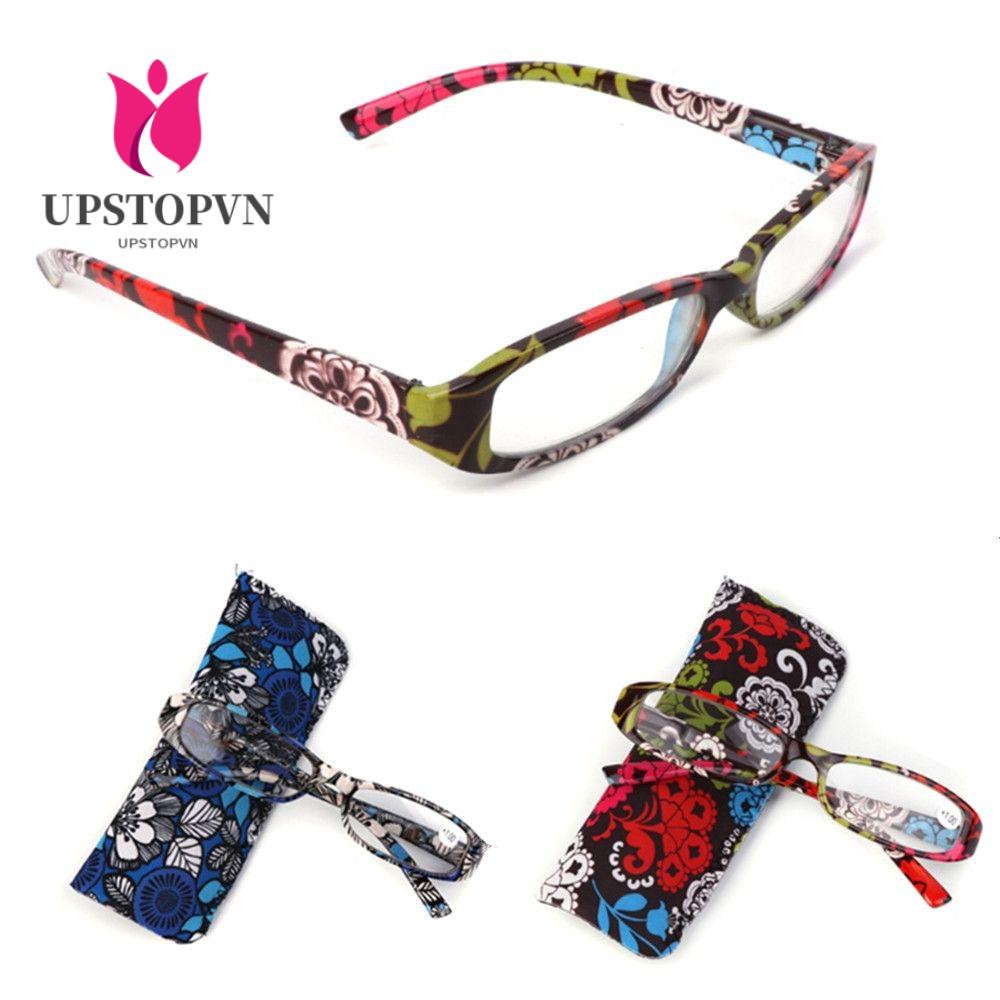 Upstopvn Kính Đọc Sách Phóng Đại Bằng Nhựa Siêu Nhẹ Chăm Sóc Mắt