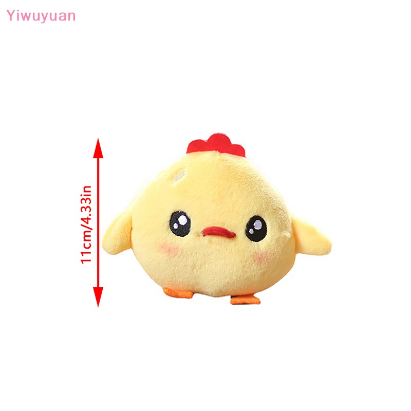 Móc Khóa Gà Nhồi Bông 11CM Dễ Thương Mới