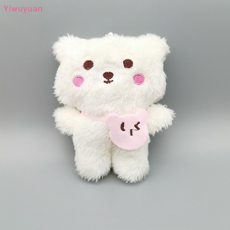 < Yiwuyuan > Móc Khóa Gấu Bông Nhỏ Dễ Thương Phong Cách Ins Mới