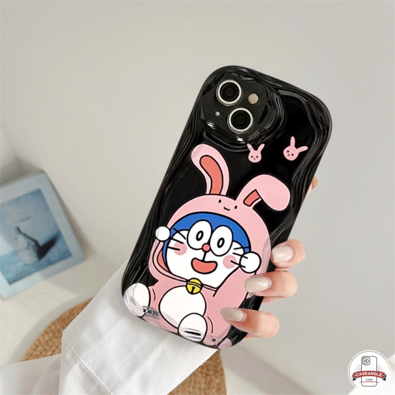 Ốp Điện Thoại Mềm Hình Thỏ Doraemon 3D Cho Vivo Y35 / 16 / 15S / 02 / 15 / 21S / 20S / 20I / 17 / 11 / 20 / 12I / 21 / 30 / 50 / 12 / 12S / 33S / 21A