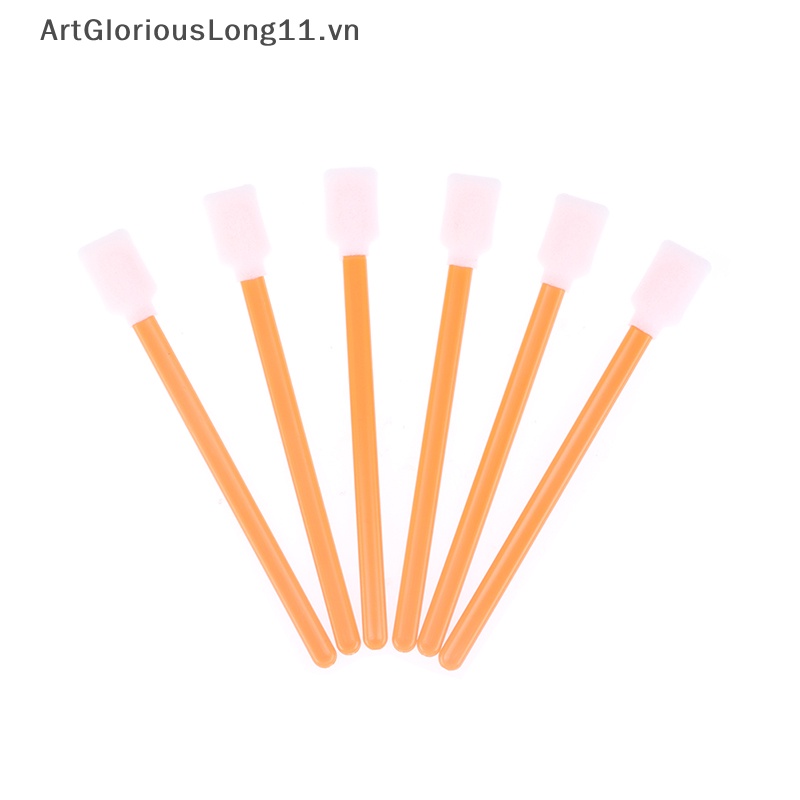 Set 50 Tăm Bông Hai Lớp Không Bụi Dùng Lau Chùi Đầu In Họa Tiết