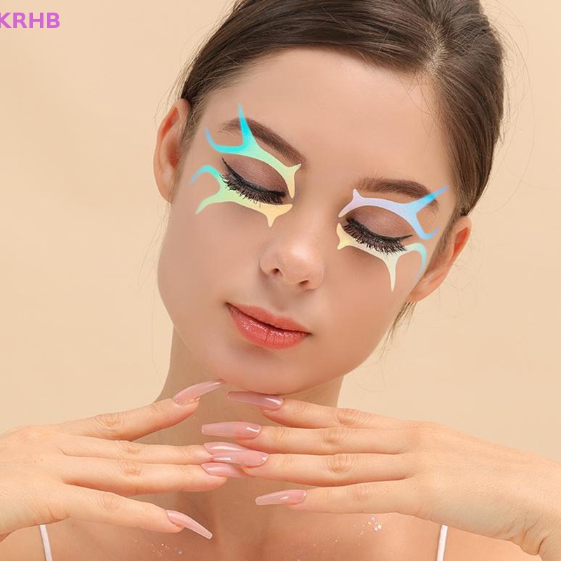 1 Tấm Nhãn Dán Trang Trí Mắt Lễ Hội Màu Laser Độc Đáo