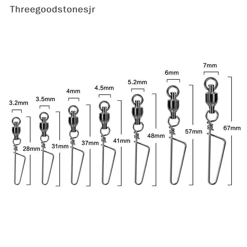 Guồng Quay Câu Cá Chất Lượng Cao 0-10# Đầu Nối Thùng Câu Cá Bằng Thép Không Gỉ JR