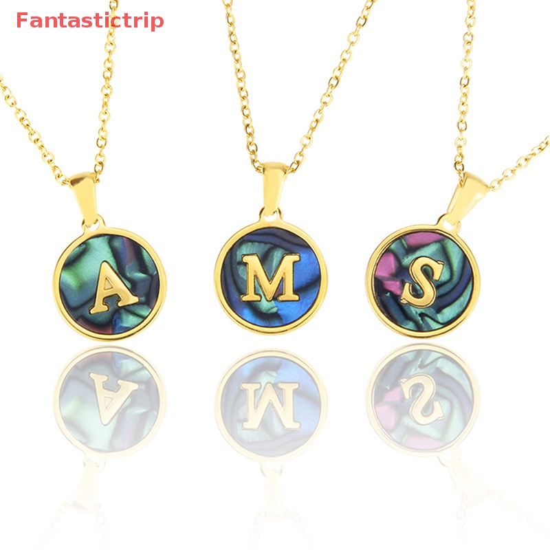 Vòng cổ Mặt 26 Chữ Cái Bằng Thép Không Gỉ Thời Trang Dành Cho Nữ