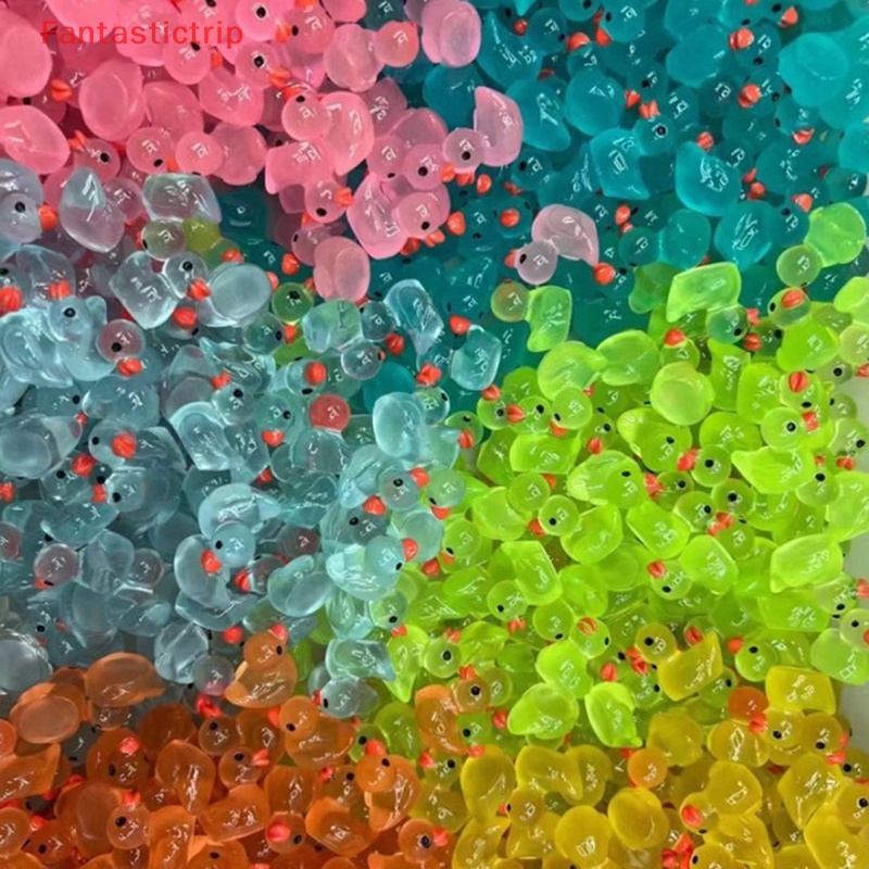 [Fantastictrip] Set 10 Mô Hình Búp Bê Mini Phát Sáng Trong Bóng Tối Trang Trí Tiểu Cảnh Craf Mới