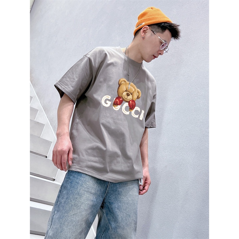 Áo Thun Unisex Cổ Tròn Tay Ngắn In Họa Tiết G8U8C 8-2023