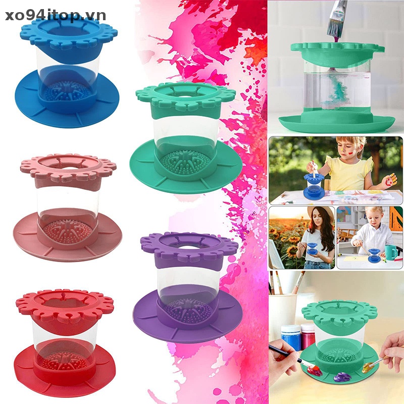 1 Xô Rửa Cọ Trang Điểm Đa Năng XOITOP