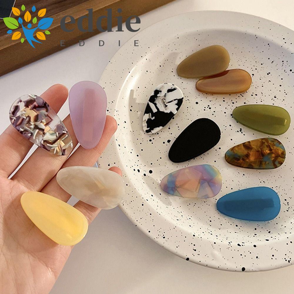 Set 2 Kẹp Tóc Nữ Đính Hạt Cườm Hình Giọt Nước 26EDIE