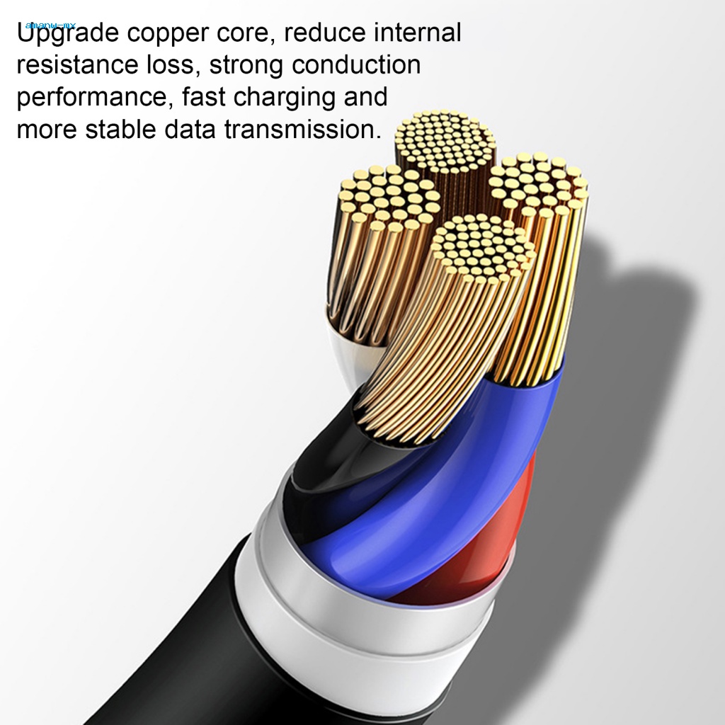 Cáp Sạc Nhanh Type-C / USB / 8-Pin 5A Có Thể Uốn Cong Tiện Dụng