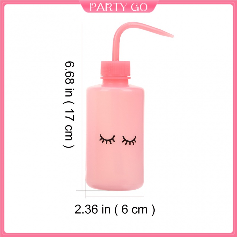 Set 6 Chai Chiết Nước Tẩy Trang Lông Mi Dạng Bóp Tiện Lợi