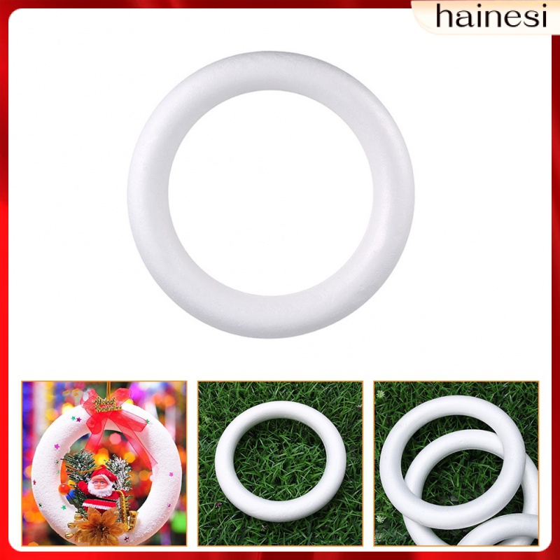 Vòng Hoa Xốp Lớn Hình Tròn Trang Trí Mô Hình Cho Bé