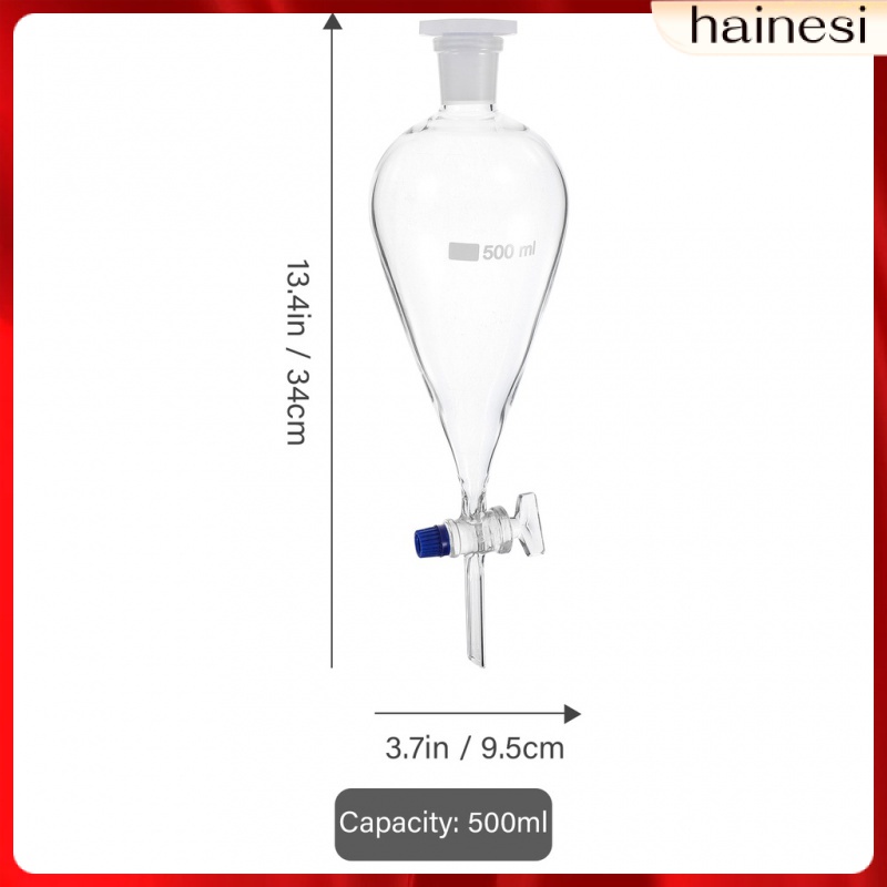 Phễu Thủy Tinh Dày Hình Quả Lê Treo Tường Phòng Thí Nghiệm