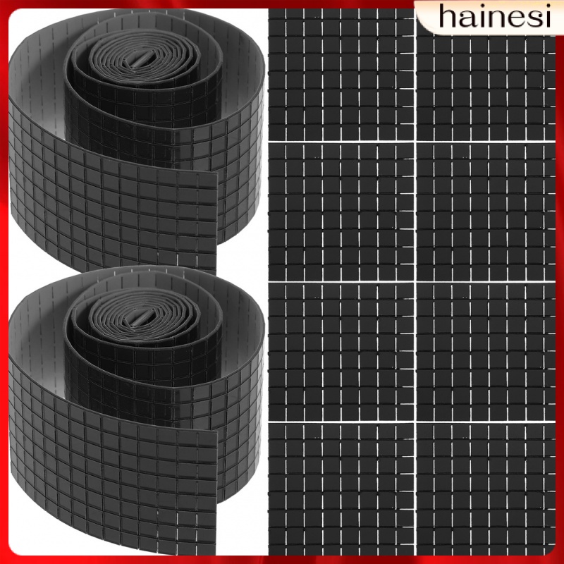 6 Cuộn Sticker Dán Tường Hình Vuông Tráng Gương Dùng Trong Nhà Bếp