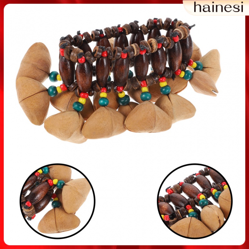 Vòng Tay Vỏ Sò Bằng Gỗ Độc Đáo Cho Bé