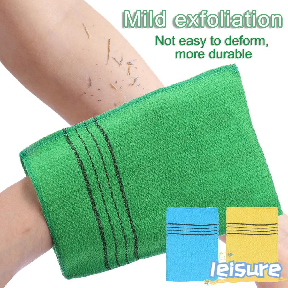 Set 1 / 3 / 5 / 10 Khăn Tắm Chà Lưng Tẩy Tế Bào Chết Làm Sạch Cơ Thể Tiện Dụng