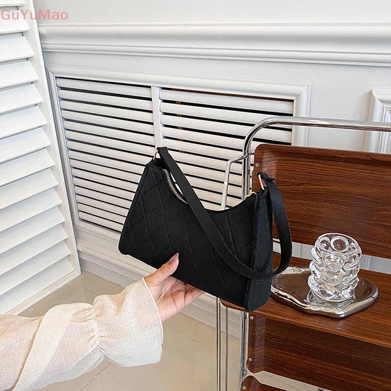 1 Túi Đựng Mỹ Phẩm Đeo Dưới Cánh Tay / Đeo Vai / Kẹp Nách Thời Trang Cho Nữ PRTA