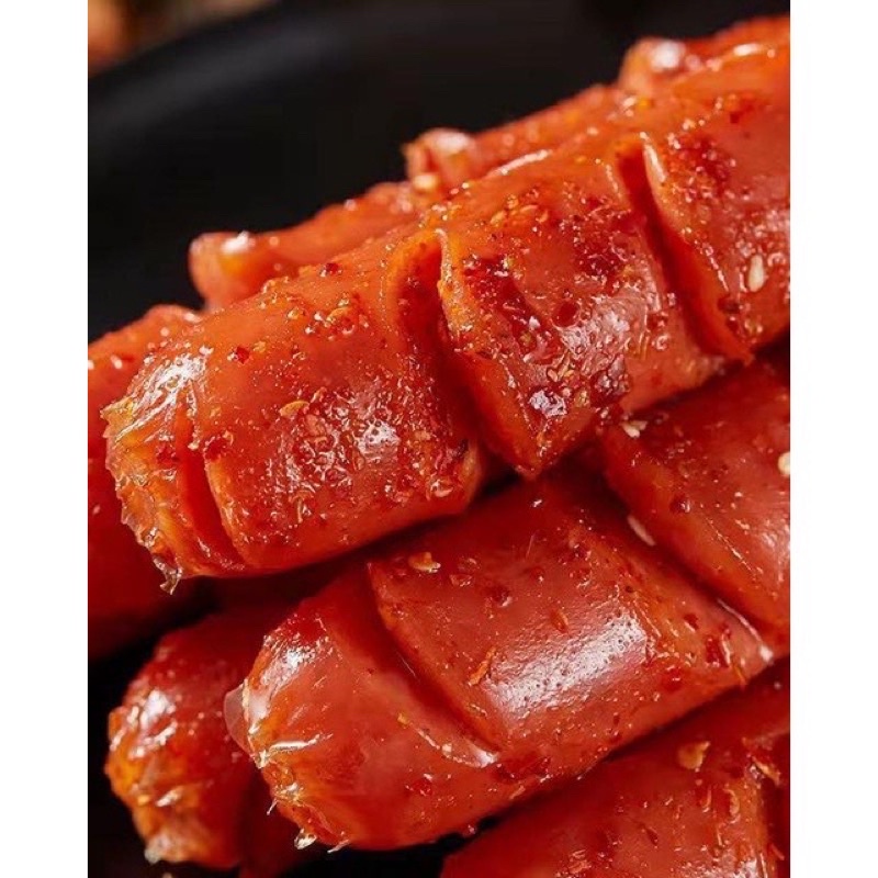 5 cây xúc xích xiên ăn liền nướng cay gói 50gr