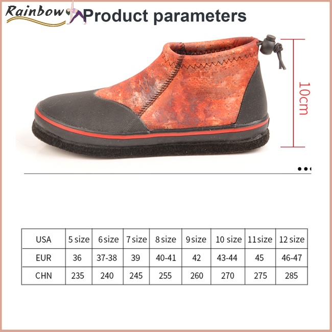 Giày Câu Cá Đế Thép Có Dây Rút Chống Trượt Cho Nam Nữ