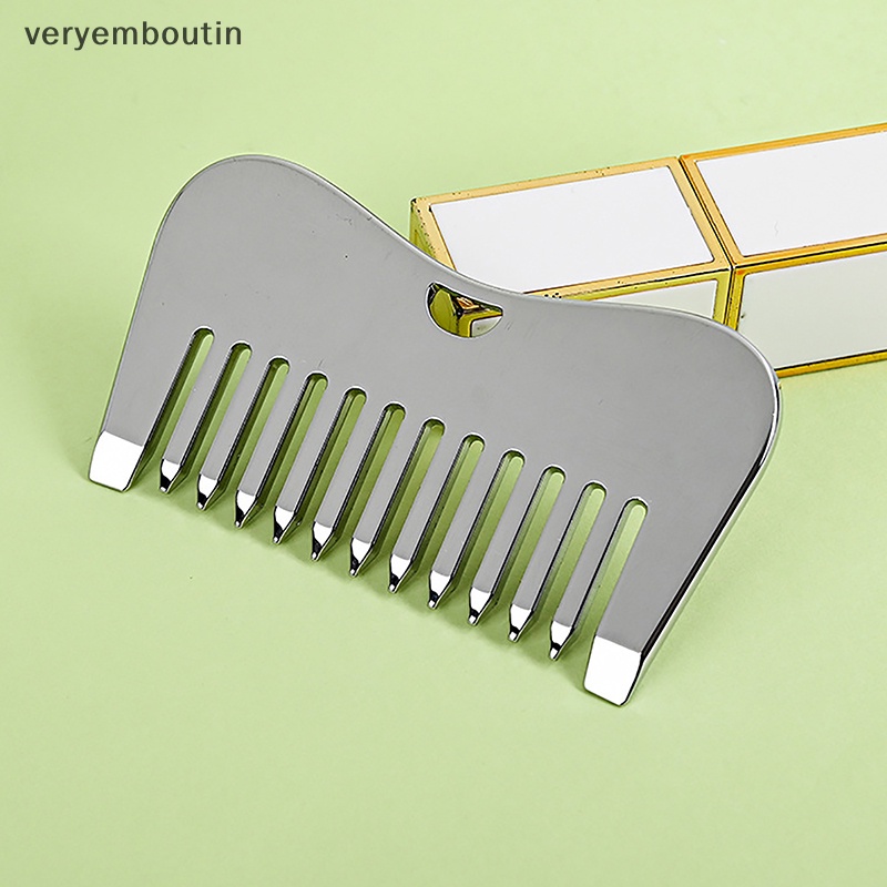 Lược Chải Mát Xa Da Mặt Bằng Thép Không Gỉ
