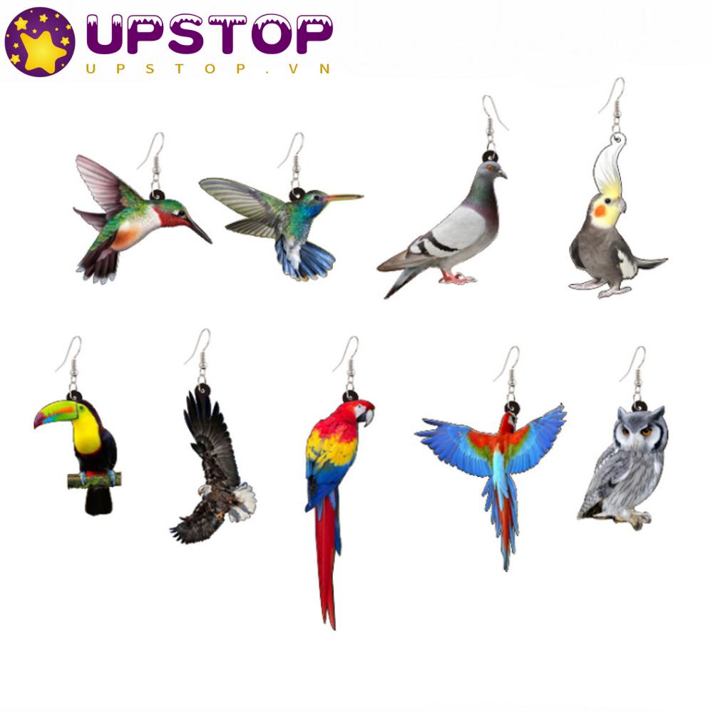 Bông Tai Hình Chim Thời Trang Cho Nữ|Bông Tai Chất Liệu Acrylic Cao Cấp Thời Trang