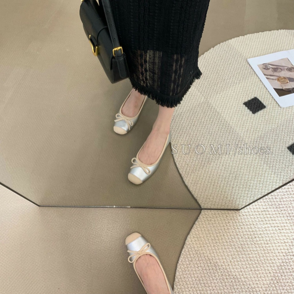 Giày Búp Bê Mũi Tròn Đế Mềm Thời Trang Cho Nữ