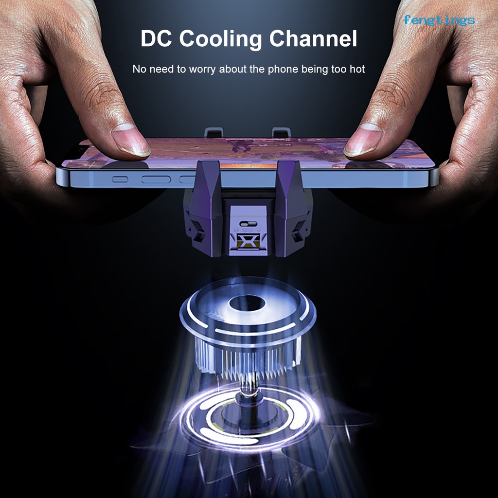 Giá Đỡ Tản Nhiệt Mini Xoay Được Tốc Độ Cao Cho Điện Thoại Chơi Game [FE] JS42
