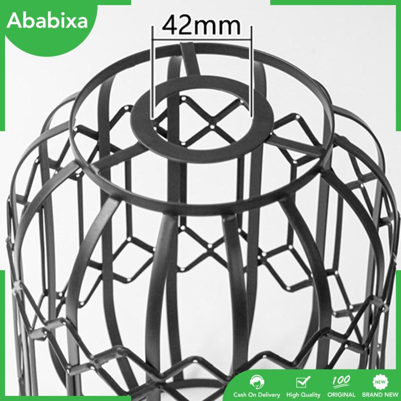 Chụp Đèn Lồng Bằng Kim Loại Màu Đen Phong Cách Retro Dùng Trang Trí Nhà Cửa / Quán Bar