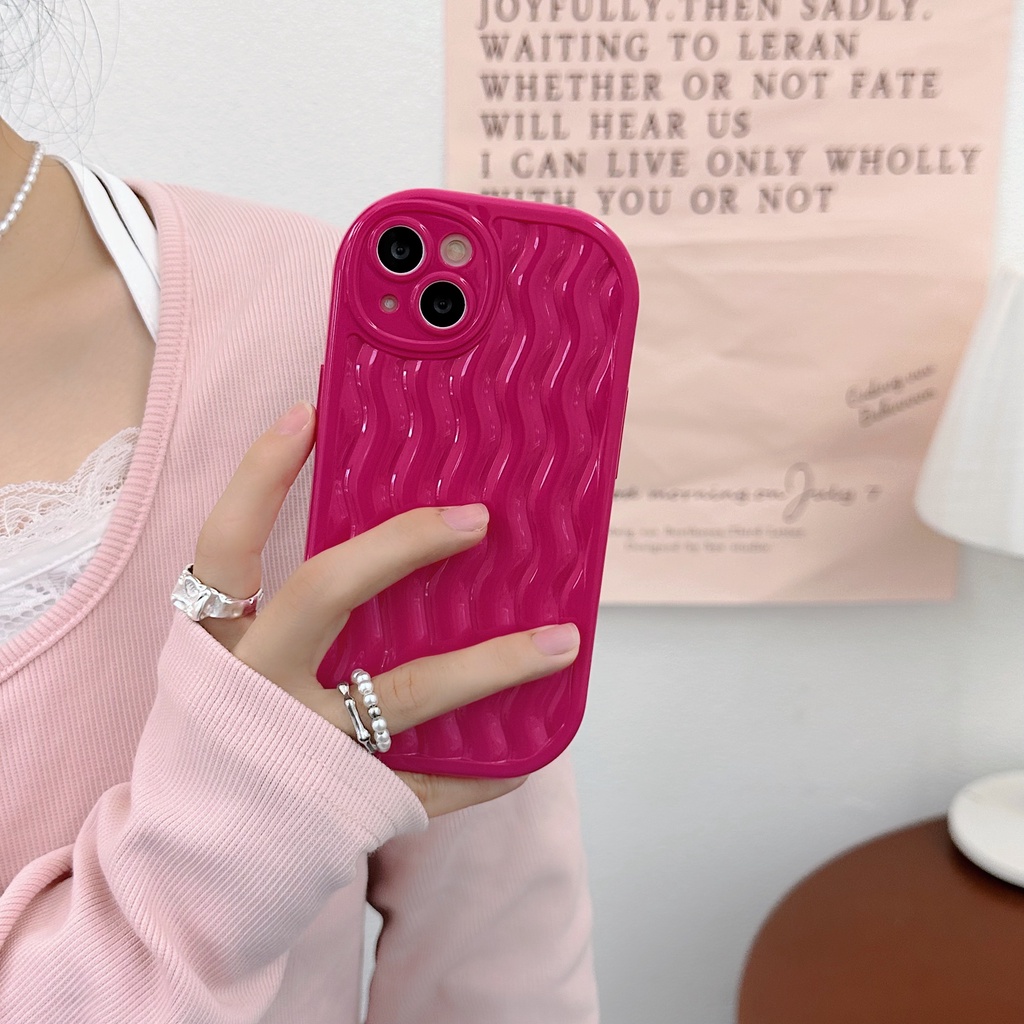 Ốp Điện Thoại TPU Silicon Mềm Chống Sốc Màu Trơn Bảo Vệ Ống Kính Máy Ảnh Cho iPhone 13 12 11 Pro Max 14 Plus