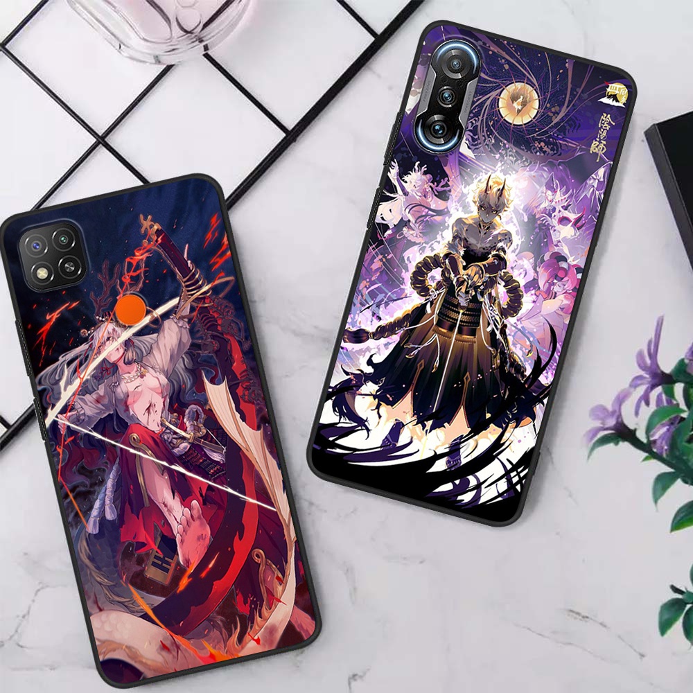 Ốp Điện Thoại TPU Silicon Chống Rơi Hình Game Onmyoji Cho Xiaomi Redmi NOTE 10 PRO MAX 11T 11S 11 4G 5G