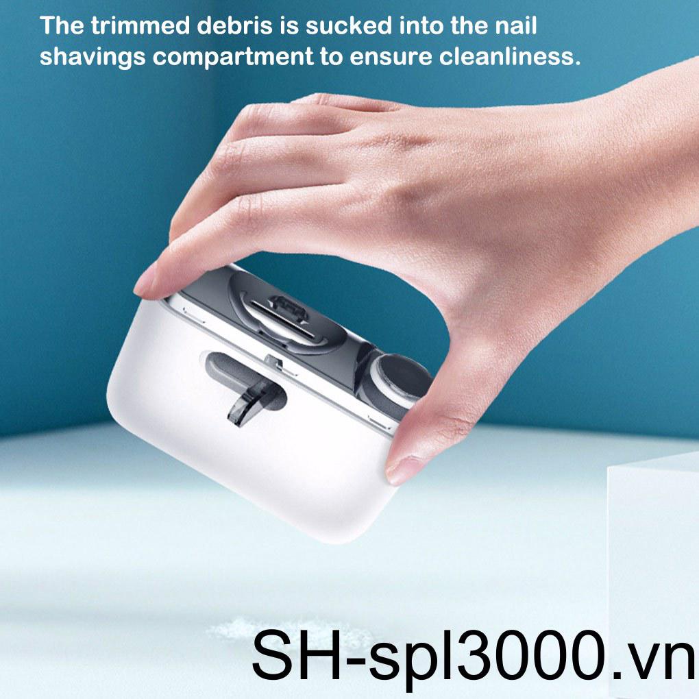 Máy Cắt Móng Tay Tự Động Đa Năng Trọng Lượng Nhẹ Sạc USB Dành Cho Người Lớn Và Trẻ Em