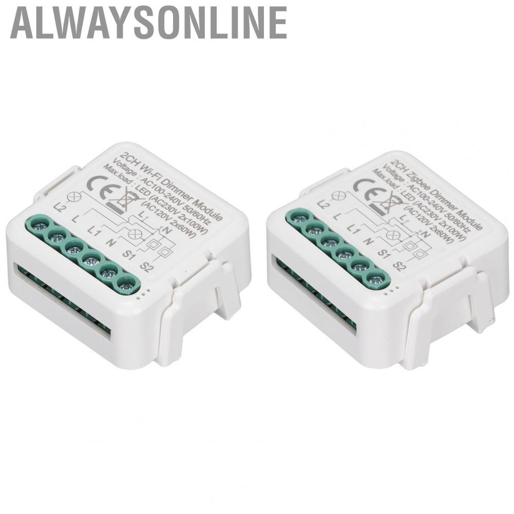 Alwaysonline Intelligent Switch Module  Safe East To Install Smart Convenient for Electrical Appliances Home