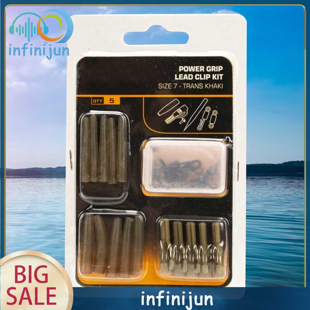 Set 30 Ống Cao Su Mềm Có Khớp Khuyên Cho Câu Cá