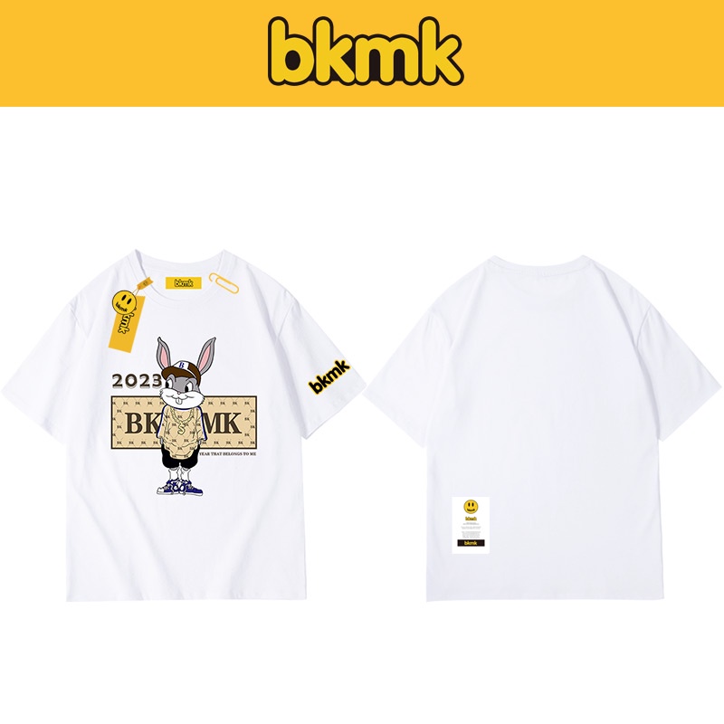 Áo Thun cotton Tay Ngắn Dáng Rộng In Hình Thỏ Thời Trang Mùa Hè Hàng Mới Dành Cho Cặp Đôi