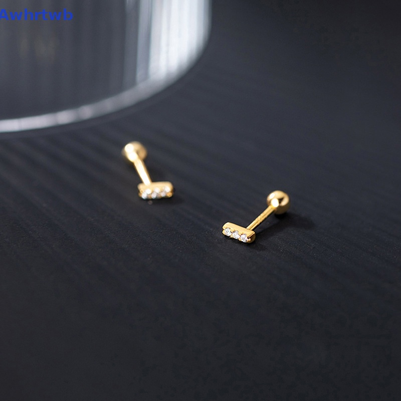 1 Đôi Bông Tai Hình Xoắn Ốc Đơn Giản Cho Nữ Mới