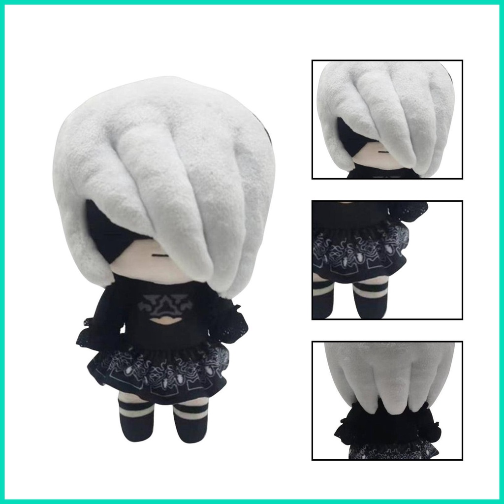 Thú Nhồi Bông Hình Nhân Vật Hoạt Hình NieR 2B 9S 23Cm